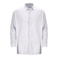 thumbnail image 5 of Mens Shirts,Long Sleeve Shirt Casual Shirt Versatile Fit Classic Collar everyday wear Solid Color Casual Shirt for Summer Jeans Chinos,Mens White Dress Shirt,3XL,White, 5 of 5