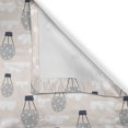 thumbnail image 6 of Ambesonne Cartoon Valance & Curtain, Hot Air Balloons Art, 55"x24", Pale Grey Champagne, 6 of 7