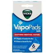 Vicks VapoPads VSP-19, 6 Pack