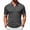 Dark Gray, variant on Men'S Textured Knit Half Zip Collared Short Sleeve Polo Shirt Retro Casual Tops For Summer Daily Wear And Golf Sports,Black,XXXL