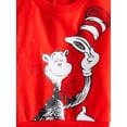 thumbnail image 5 of Cat In The Hat Baby Girl's Crewneck with Flare Legging and Bow Headband, Sizes 0/3M-24M, 5 of 6