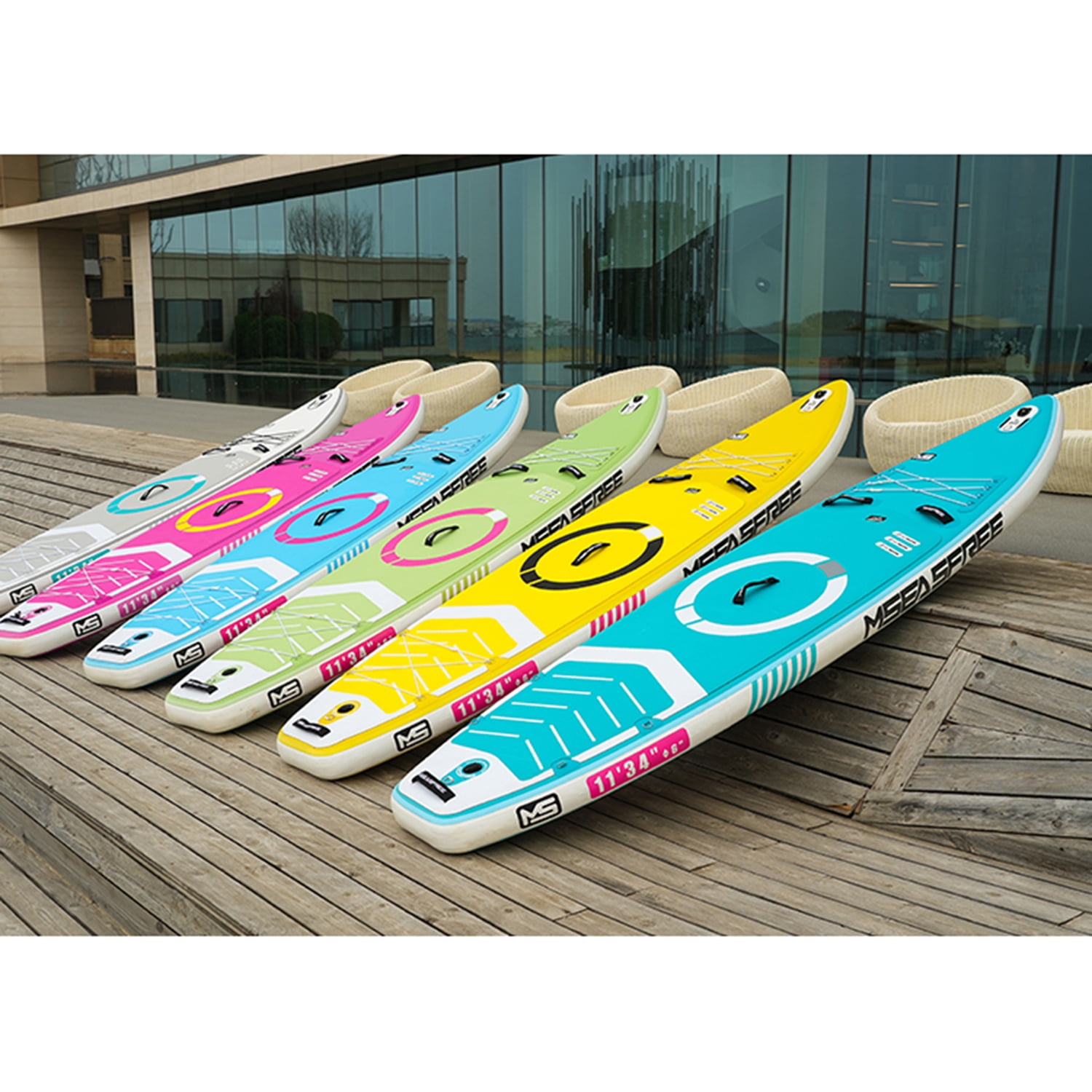 Kadyn Inflatable Stand Up Paddle Board with1 Fin, 1 Banner, 1 Paddle, 1 Pump, 1 Safety leash and 1 Backpack, Stand-Up Paddleboards for Beginners, Blue Kadyn Inflatable Stand Up Paddle Board with1 Fin, 1 Banner, 1 Paddle, 1 Pump, 1 Safety leash and 1 Backpack, Stand-Up Paddleboards for Beginners, Blue
