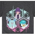 thumbnail image 3 of Pokémon - New Horizons - Nidothing Dot Quaxly - Toddler And Youth Short Sleeve T-Shirt, 3 of 6