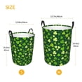 thumbnail image 3 of Balery Happy St. Patrick's day Cesta de ropa redonda con asas, impermeable, independiente, para ropa, juguetes, dormitorio y familia-Small, 3 of 6