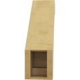 thumbnail image 4 of Ekena Millwork 5"W x 16"D x 16"H Imperial Rough Cedar Woodgrain TimberThane Knee Brace, Primed, 4 of 6