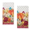 The Pioneer Woman Gingham Pumpkin 54" x 108" Disposable Table Covers, 2 Count