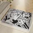 thumbnail image 2 of Floor Mat Entry Gate Mats Cute Cat Non-slip Funny Home коврик Rugs PVC Carpet for Entrance Door 발매트 Kitchen Corridor Outdoor Rug, 2 of 7