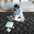 thumbnail image 6 of Homore Geometric Area Rugs for Bedroom Living Room Decor 6' x 9' Dark Gray/Black, 6 of 6