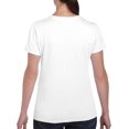 thumbnail image 2 of Dogs Speak to Those Who Listen Camiseta Dean Russo Neon Pet - Camiseta para mujer, Blanco, XL, 2 of 7