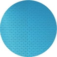 thumbnail image 1 of Ahgly Company Indoor Round Patterned Deep Sky Blue Area Rugs, 3' Round, 1 of 6