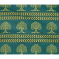 thumbnail image 4 of oneOone Cotton Flex Fabric Arrow & Tree Block Print Fabric BTY 40 Inch Wide, 4 of 4