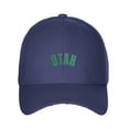 thumbnail image 2 of Daxton USA Cities States Baseball Hat Cap Arch Letters, Utah Navy Green, 2 of 2