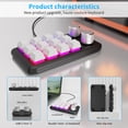 thumbnail image 2 of Teclado RGB 12 teclas 2 perillas DIY Macro teclado programable soporte para Windows Kuymtek  Para estrenar, 2 of 3