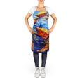 thumbnail image 2 of Carolines Treasures MW1253APRON Puddle O Two Crabs Apron Large multicolor, 2 of 4