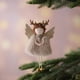 thumbnail image 1 of Adornos navideños, adornos para árbol de Navidad, regalos de Navidad, colgante de niña de Navidad, sombrero redondo de pana de alta gama, colgante de niña, decoración navideña, muñeca decorativa, 1 of 6