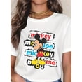 thumbnail image 1 of Disney Mickey Mouse Holiday T-Shirt Unisex 5 All size S-3XL, 1 of 4