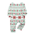 thumbnail image 4 of Family Matching Christmas Pajamas Set, Christmas Printed Long Sleeve Sleepwear, Soft Cozy Holiday PJs for for Family Members of All Ages Perfect for Christmas Photos & Holiday Celebrations, 4 of 4