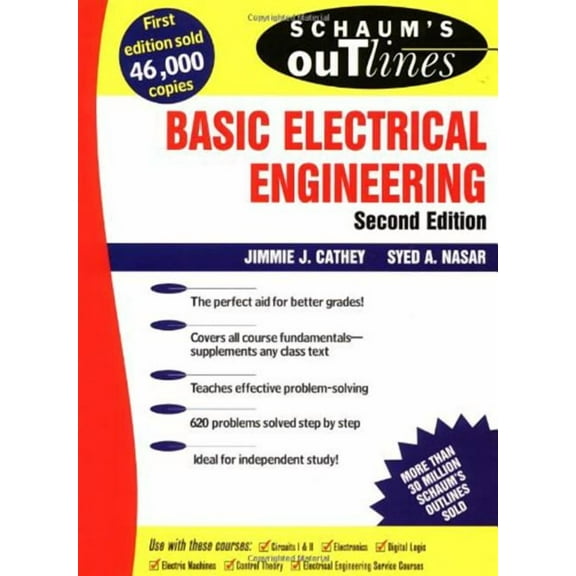 Schaum's Outlines Schaum's Outline of Basic Electrical Engineering, (Paperback)