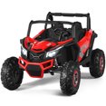 thumbnail image 1 of Costway 12V Electric Kids Ride-On Car 2-Seater SUV Off-Road UTV w/ Remote Red, 1 of 10