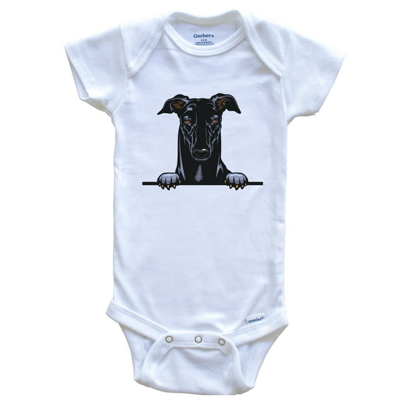 Australian Hound Dog Breed Cute Baby Bodysuit, 0-3 months white