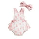 thumbnail image 1 of Gibobby Ropa Para Bebe sin mangas para bebés y niñas, ropa de Color rosa, estampado de , prendas de vestir(Rosa, 0-6 Meses), 1 of 5