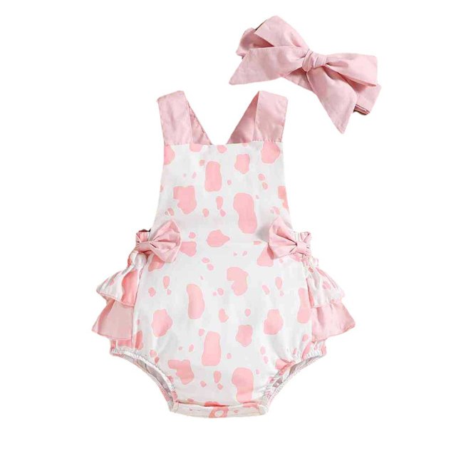 Gibobby Ropa Para Bebe sin mangas para bebés y niñas, ropa de Color rosa, estampado de , prendas de vestir(Rosa, 9-12 Meses)