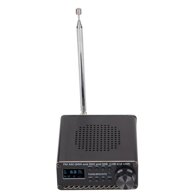 Grabadora de radio Amonsee conversión múltiple SSB USB FM AM SW Caja de aleación de aluminio