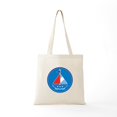 thumbnail image 5 of CafePress - Sailboat Nautical Sailing - Unisex Canvas Tote Bag, Beige, 1-Piece, 5 of 6