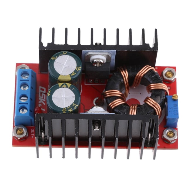 6A 150W DC-DC Boost Converter 12V-32V a 12V-35V Módulo Convertidor Elevador Regulador de Voltaje de Potencia Ajustable Cargador DIY Módulo de Potencia Sunnimix Step Up Charger Module