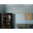 thumbnail image 3 of 52719NI Kichler Lighting Madden - 6 Light Chandelier-18.25 Inches Tall and 38 Inches Wide-Brushed Nickel Finish, 3 of 6