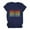 Navy, variant on Babysbule Womens Summer Tops Women's Casual Letter Print Pullover Short Sleeve T-Shirt Tops Shirt