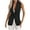 Black, variant on Sleeveless Blazer Vest for Women Lightweight Fully-Lined Fashion Casual Work Office Waistcoat Single Button Tops