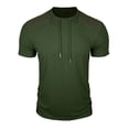 thumbnail image 2 of OSFVNOXV Gym Shirts for Men Athletic Knitting Cotton Breathable Tees Moisture Wicking Short Sleeve Running T-Shirts, 2 of 7