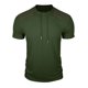 thumbnail image 1 of Mens Casual Manga Corta Botón Abajo Camisas Cuello Redondo Sólida Camisa de Parche para Al Aire Libre, Casual, Uso Diario, 1 of 7