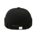 thumbnail image 4 of Xfvqtps Mens and Womens Dome Brimless Hats Fashion Embroidery Adjustable Hip Hop Style Street Casual Versatile Sailor Hat Black, 4 of 5