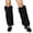 Black, variant on Women's Boot Cuff Cover for Party CostumesFurry Festival Leg Warmers (Baby Pink)