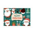 thumbnail image 1 of Bonitos felpudos de Papá Noel para dar la bienvenida Feliz felpudo decorativo para la puerta principal Feliz felpudo Alfombra antideslizante para la entrada Felpudo de invierno para interior y exte..., 1 of 5