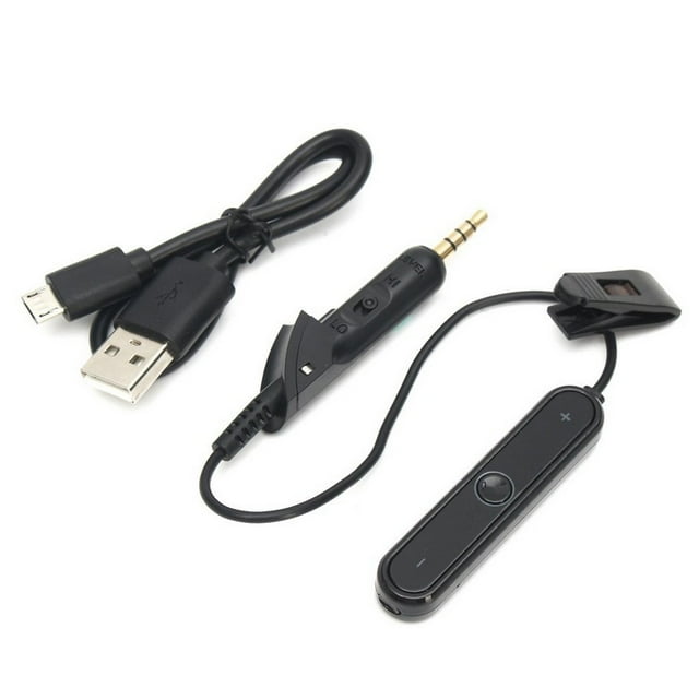 Alician Bluetooth Cable for QC15 Earphones Headphones Bluetooth Audio Adapter Receiver Connection Cable