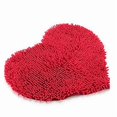 thumbnail image 1 of 50 *60cm Non Skid Rug Microfiber Chenille Floor Mat Non Floor Rug Heart Shaped Rug, 1 of 2