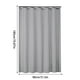 thumbnail image 2 of Cortinas de baño de 80 x 180 cm, color liso, impermeables, de poliéster grueso, para puerta de baño., 2 of 6