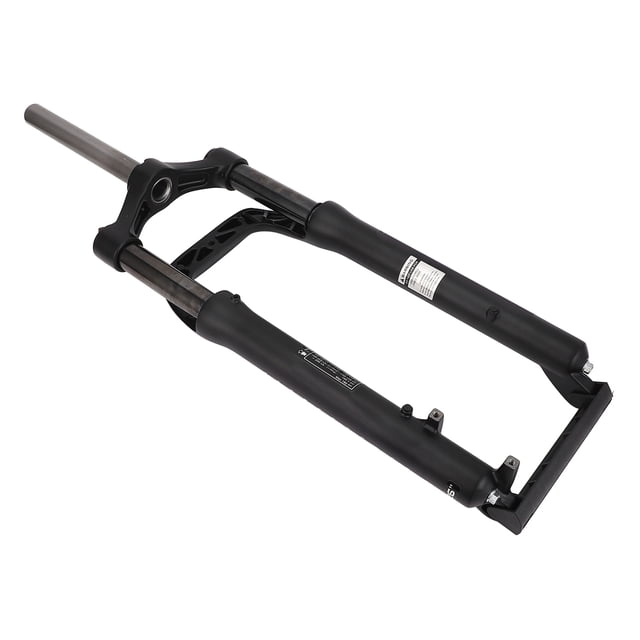 Snow Cycle Front Fork, Aluminum Alloy Spring 135mm Shock Absorption 26 Inch Stable Snow Cycle Front Suspension Fork for 4 Inch Fat Tires