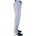 thumbnail image 5 of Pantalones de béisbol Rawlings para niños, color gris Royal Youth, talla M, 5 of 5