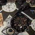 thumbnail image 7 of Custom PVC Plastic Pendulum Board with Natural Rose Quartz Stone Pendants and 304 Stainless Steel Cable Chain Dowsing Divination Board for Witchcraft Wiccan Altar Supplies Flat Round Flower Pattern, 7 of 7
