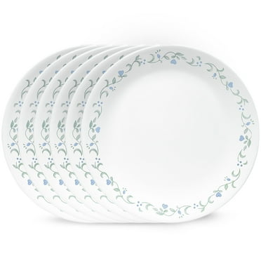 Corelle Country Cottage 8.5" Glass Salad Plate (Set of 6)