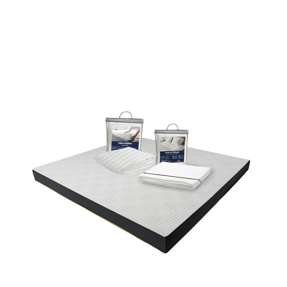 Colchón King Size en Caja 15 cm + Sábanas + Protector