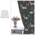 thumbnail image 5 of Kids Forest Animal Curtains,Each Panel W21 x 63" L,Cute Fox Wildlife Window Treatments for Kids Bedroom Living Room Study Nursery Window Drapes 2 Panel Set,Total Size 42" x 63", 5 of 6