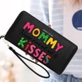 thumbnail image 6 of OIDERY Stylish RFID-Protected Wallet for Women Spacious Everyday Wallet for Women Colorful Text Design Playful Everyday Wallet Stylish Accessory Smooth Texture, 6 of 10