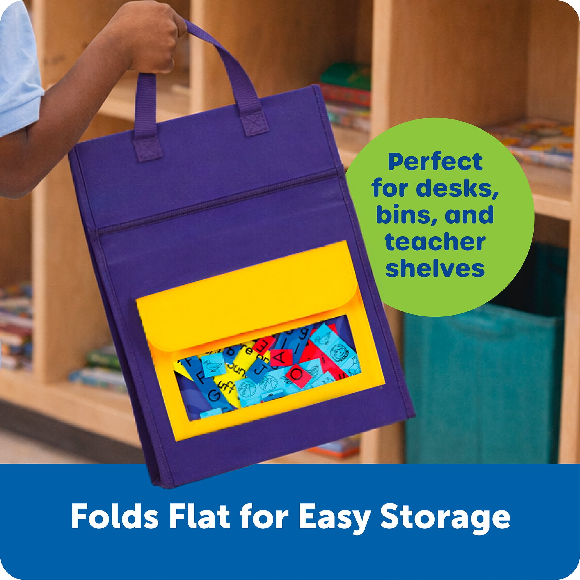 Learning Resources Magnetic Tabletop Pocket Chart, Classroom Supplies, Ages 3+