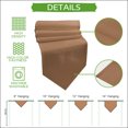 thumbnail image 5 of Pure Khaki Table Runner Linen Burlap Table Runner 70 Inches Long Modern Solid Color Minimalist Art Dresser Scarves for Kitchen Island Coffee Dining Room Party Wedding Holiday Decoration 13"x70", 5 of 8
