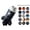 Black, variant on Star Projector Night Light, 360° Rotating Galaxy Ambiance Lamp, Manual Focus LED Ceiling Nebula Projector with 6 Random Pattern Slides